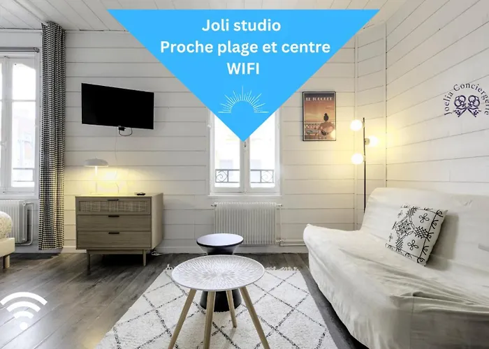 Joli Studio Plein Centre Proche Plage Avec Wi-Fi